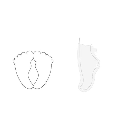 Masque pour les pieds "Hydratant" - INUWET