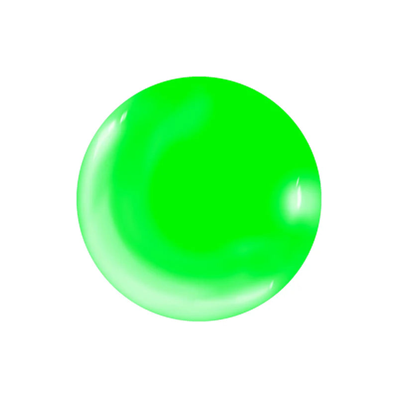 Vernis a ongles a l'eau vert fluo 