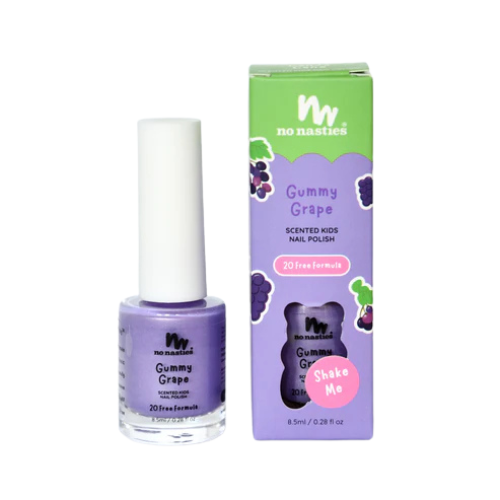 Vernis a ongles parfume raisins pour enfants 