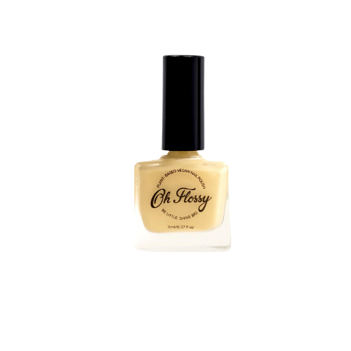 Vernis a ongles pour enfants jaune pale Oh Flossy 