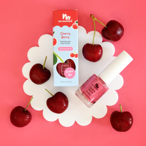 Vernis parfume a la cerise pour enfants no nasties kids 
