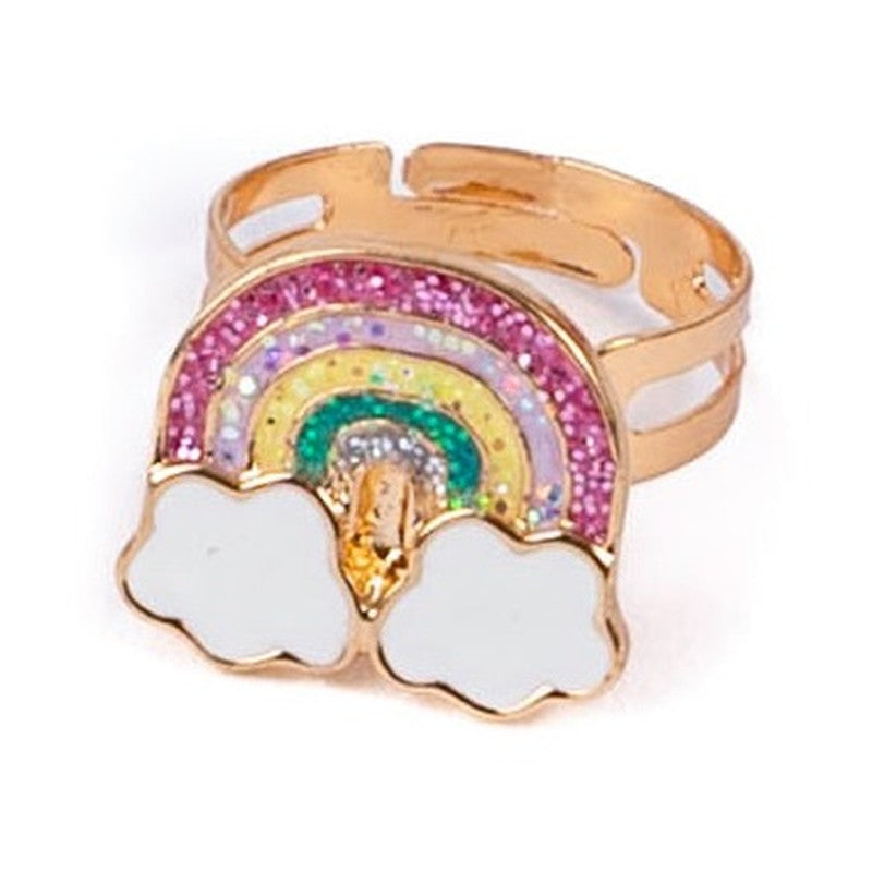 Bague spinner Bling Bling arc-en-ciel Great Pretenders