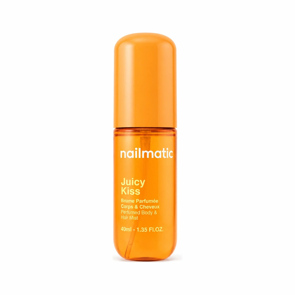 Brume parfumée corps et cheveux Juicy Kiss Nailmatic, flacon de 40 ml
