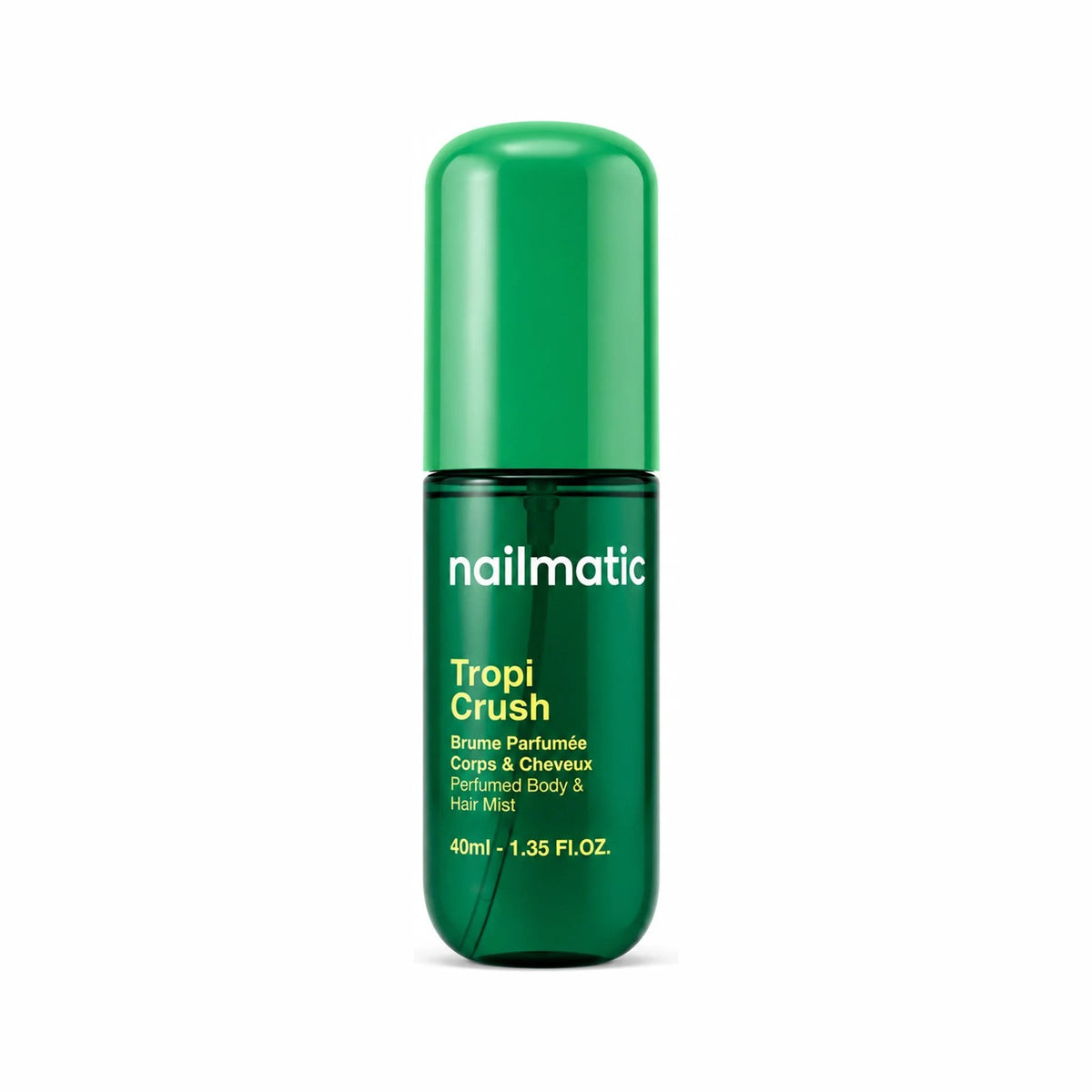 Brume parfumée corps et cheveux Tropi Crush Nailmatic, flacon de 40 ml
