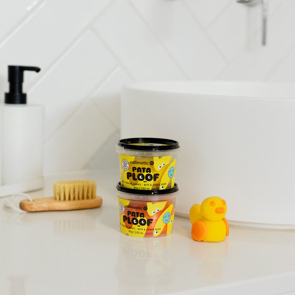 Coffret pâtes à modeler lavantes "orange et jaune avec Ploofy", Pataplouf - NAILMATIC