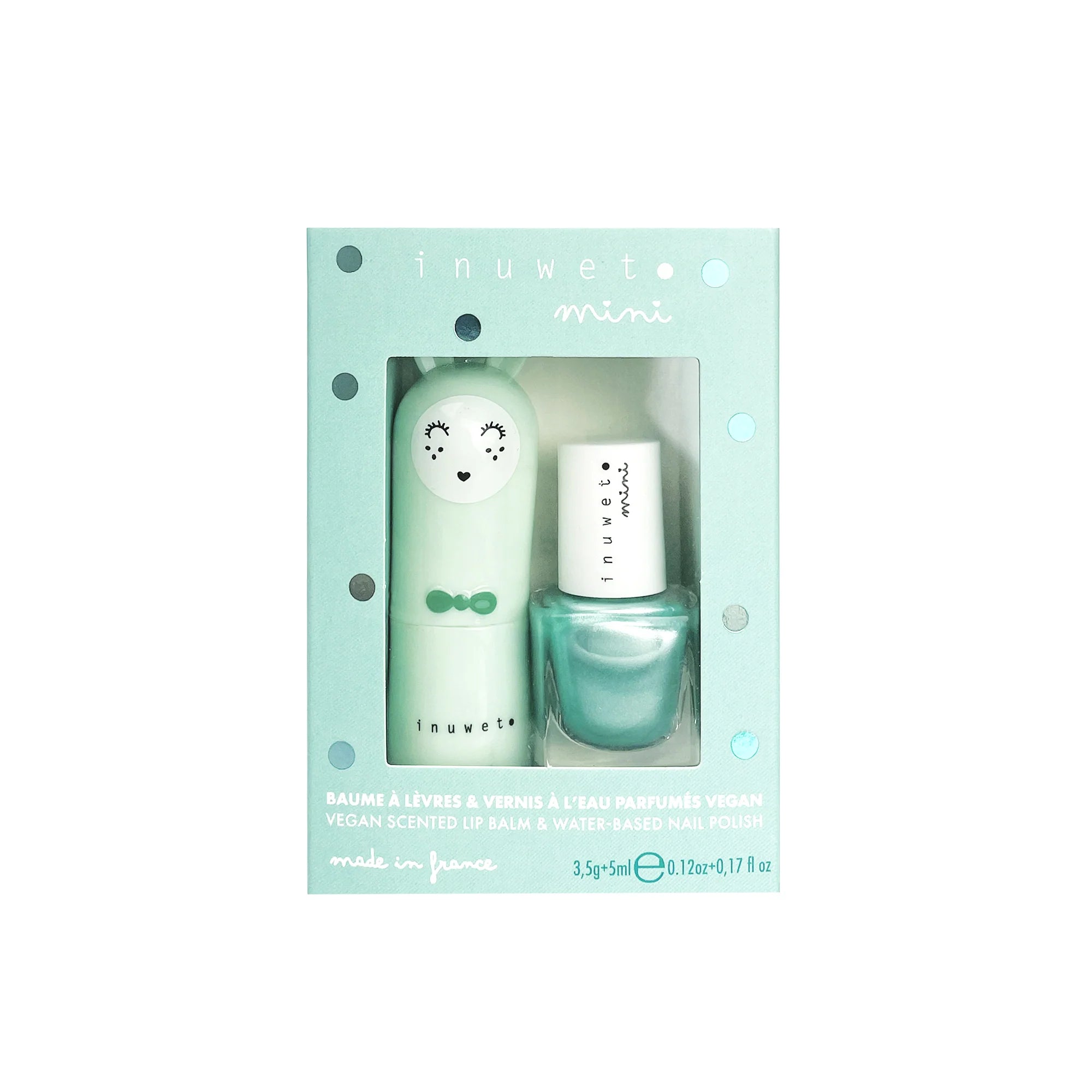 "Apple Lover" Lip Balm and Varnish Set - INUWET