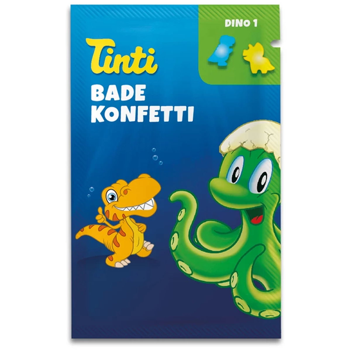 Confettis pour le bain Tinti, sachet dinosaures