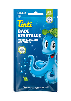 Cristaux de bain bleus Tinti