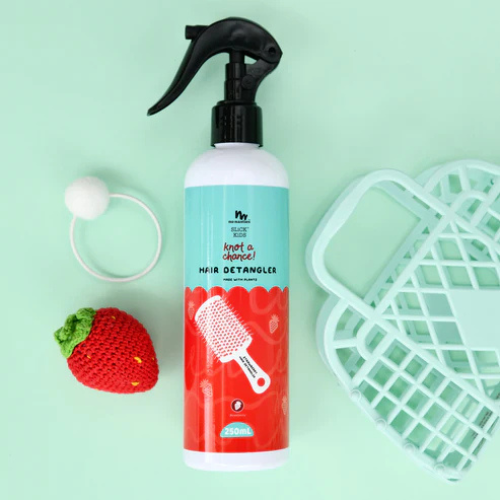Demelant cheveux pour enfants a la fraise, naturel No Nasties Kids 