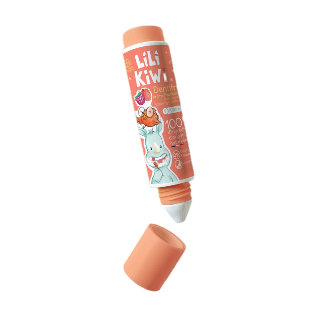Dentifrice framboise-litchi LiLiKiWi