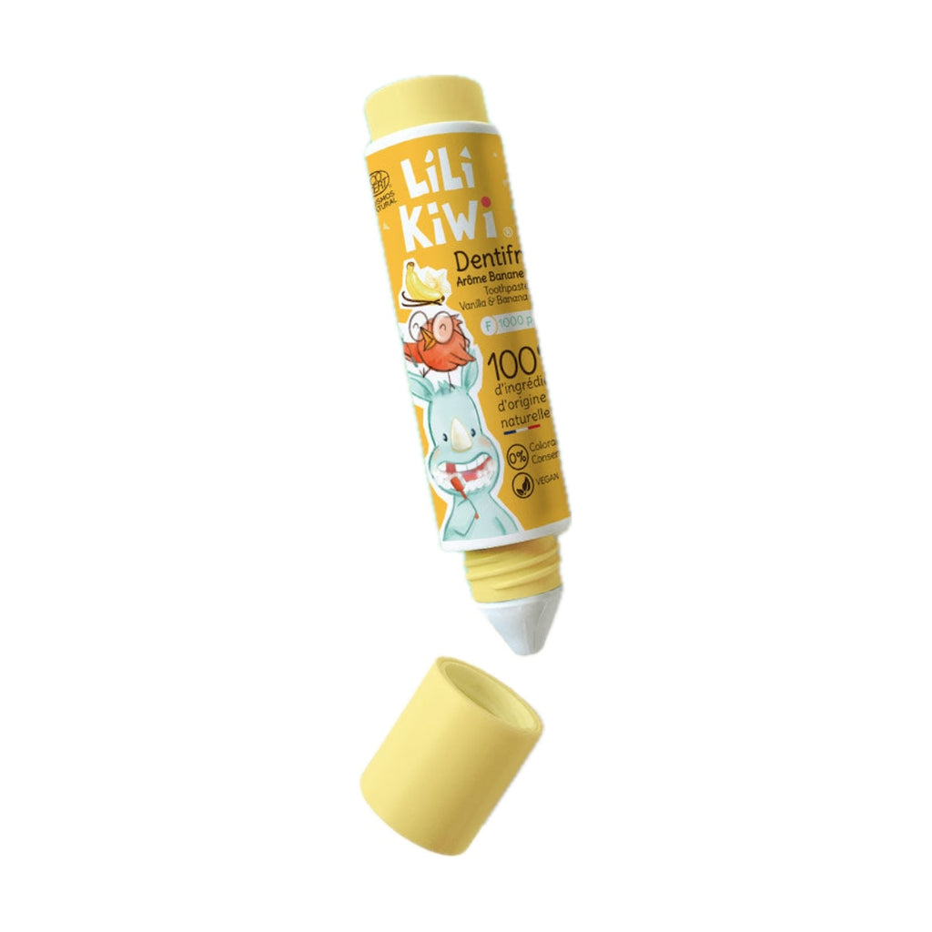Dentifrice vanille-banane LiLiKiWi