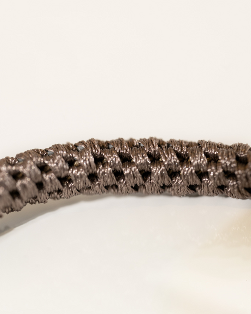 Élastique à cheveux fin Kknekki taupe