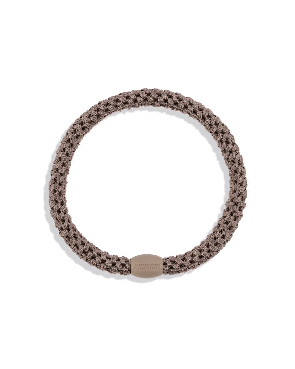 Élastique à cheveux fin Kknekki taupe