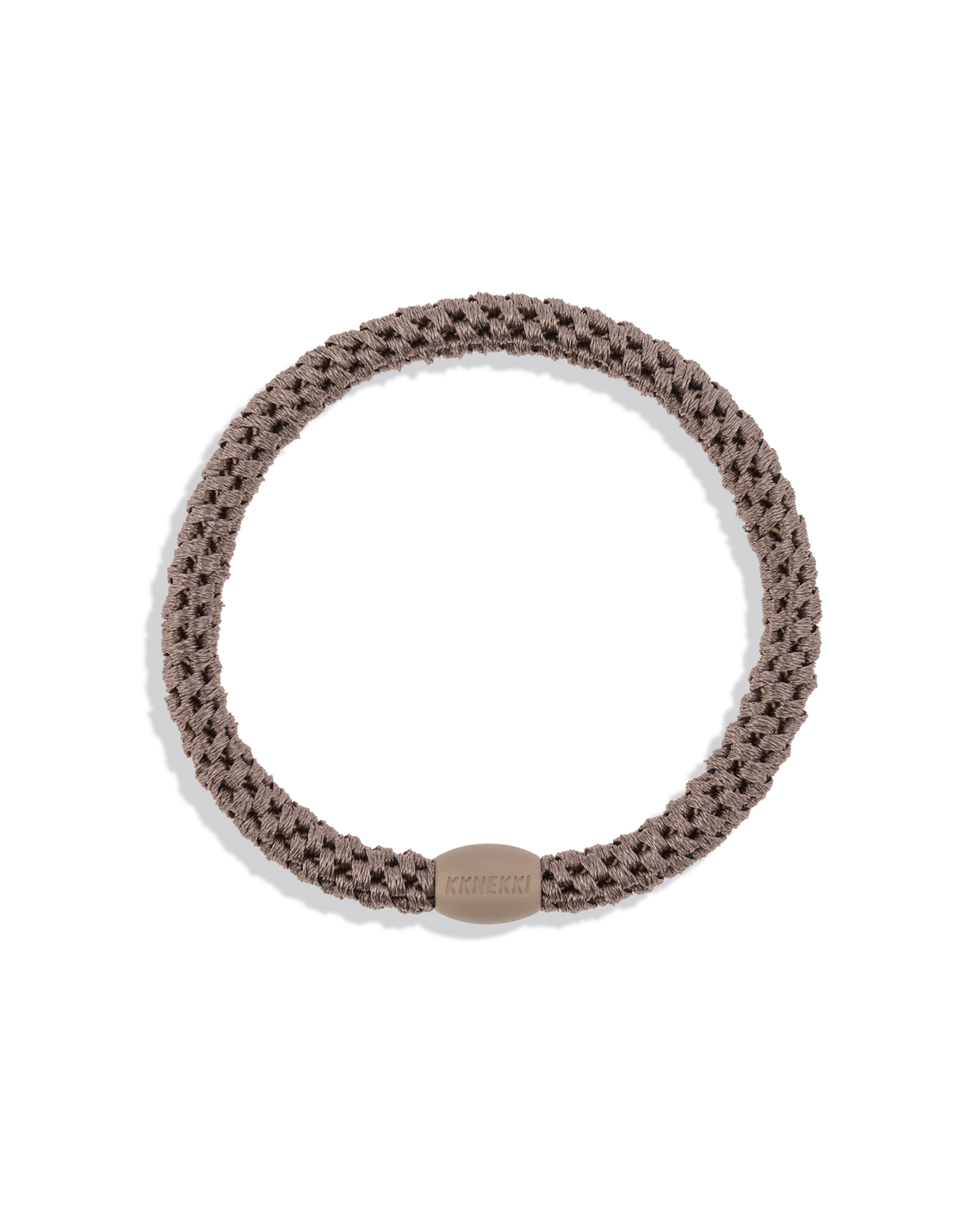 Élastique à cheveux fin Kknekki taupe