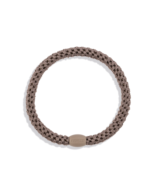 Élastique à cheveux fin Kknekki taupe