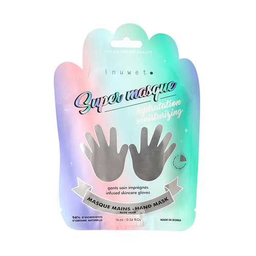 Masque pour les mains "Hydratant" - INUWET