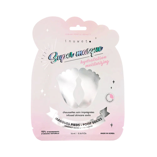 Masque pour les pieds "Hydratant" - INUWET