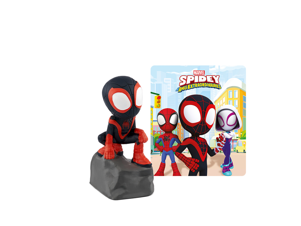 Tonie Miles Morales et sa boîte