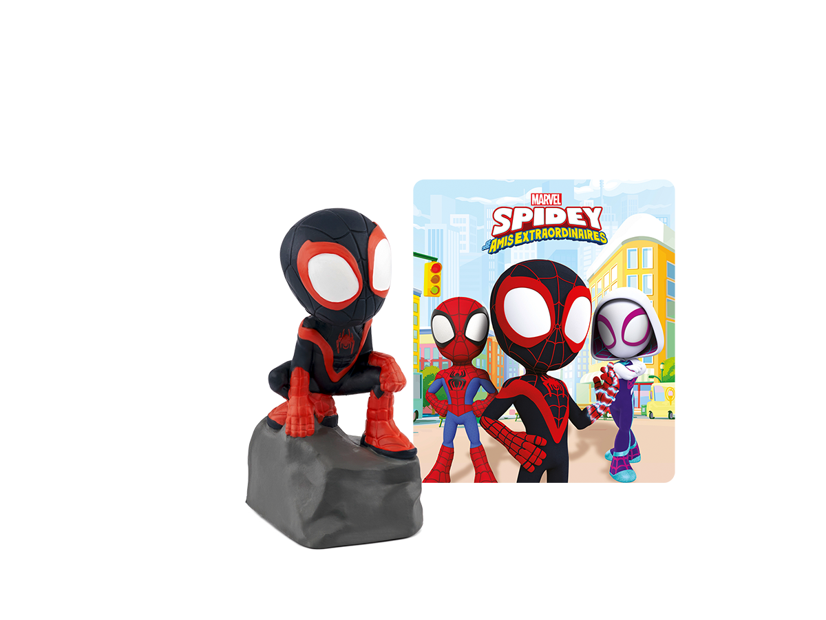 Tonie Miles Morales et sa boîte