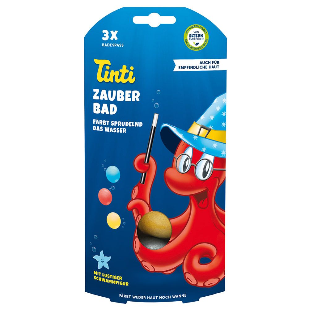 Pack de 3 boules de bain magiques Tinti