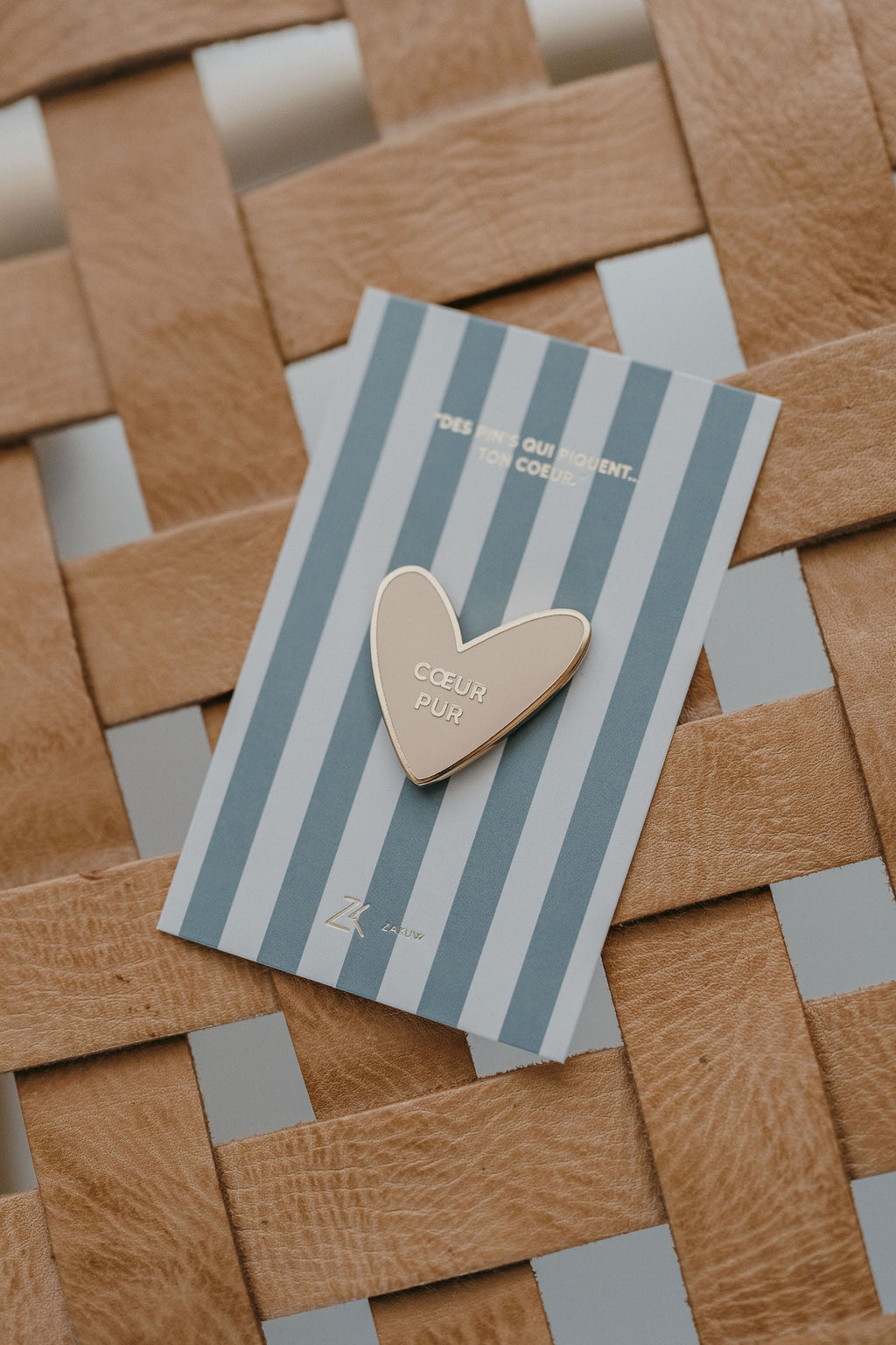 Pin's coeur pur 1
