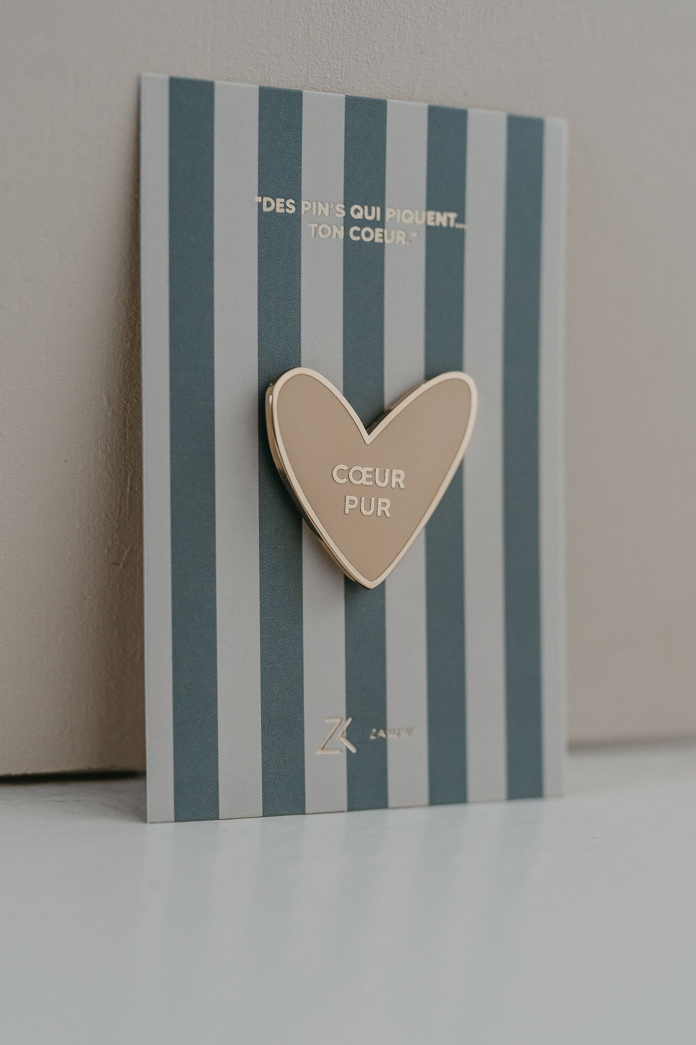 Pin's coeur pur 2