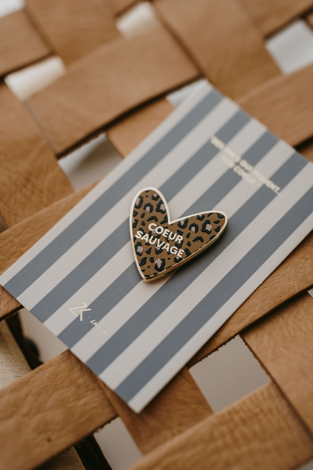 Pin's coeur sauvage 2
