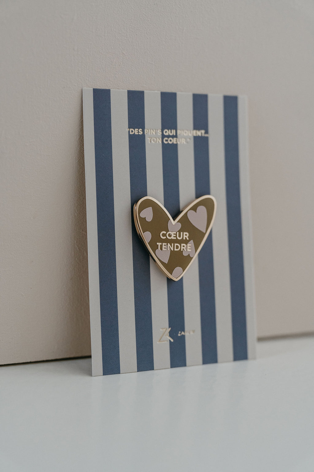 Pin's coeur tendre 1 