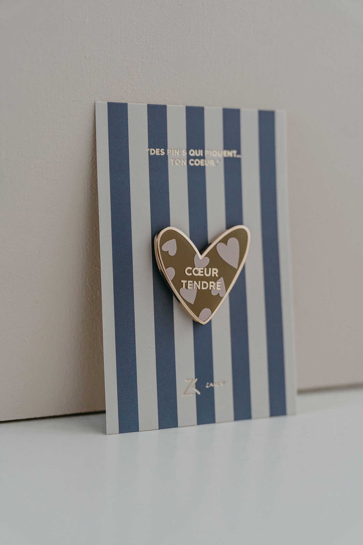Pin's coeur tendre 1 
