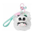 Porte-clés squishy panda JellyPop dans sa coque transparente