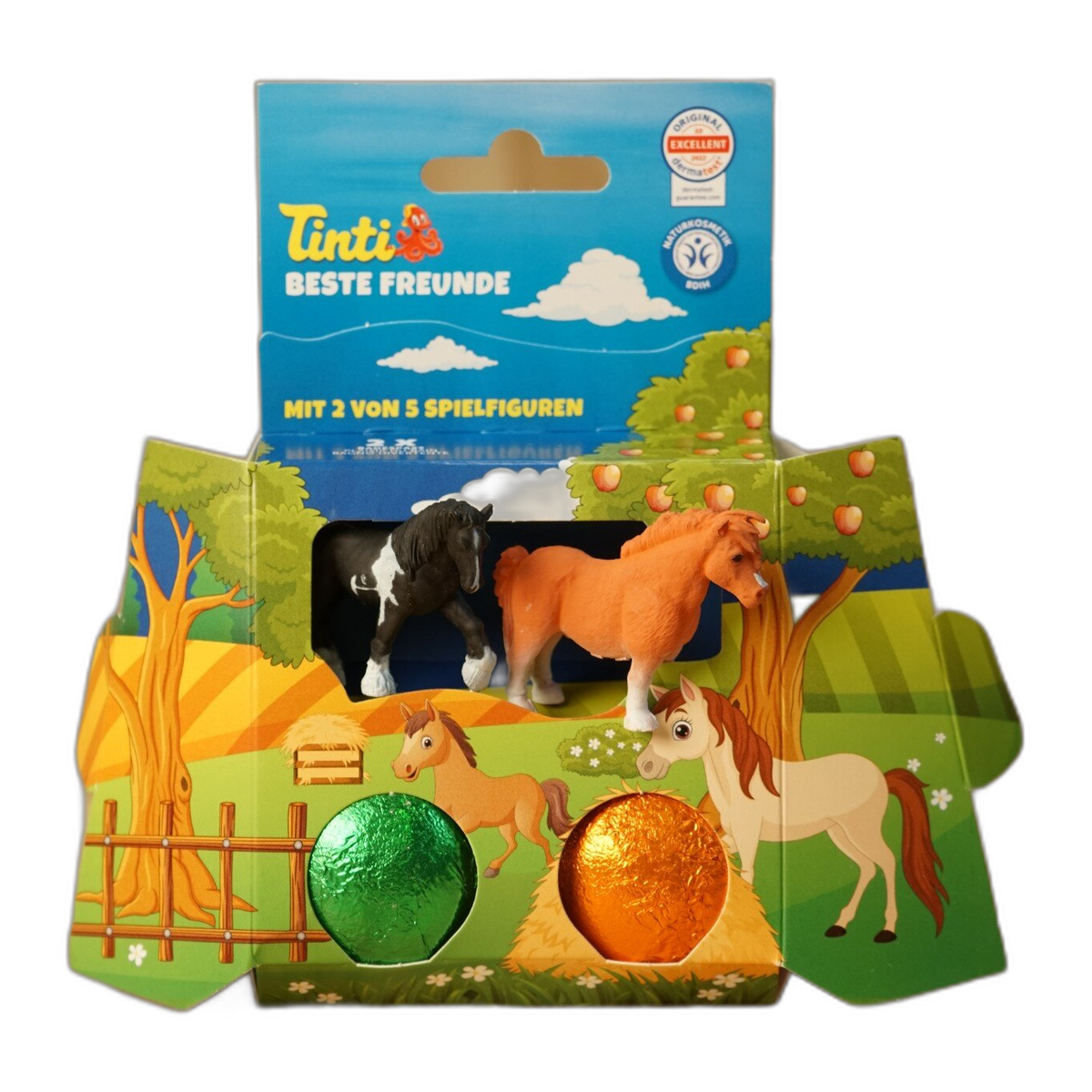 Set de bain Tinti Meilleurs amis chevaux