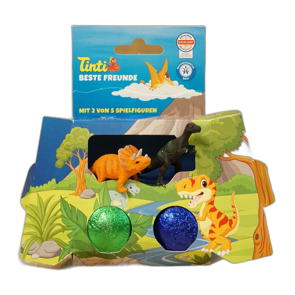 Set de bain Tinti Meilleurs amis dinosaures